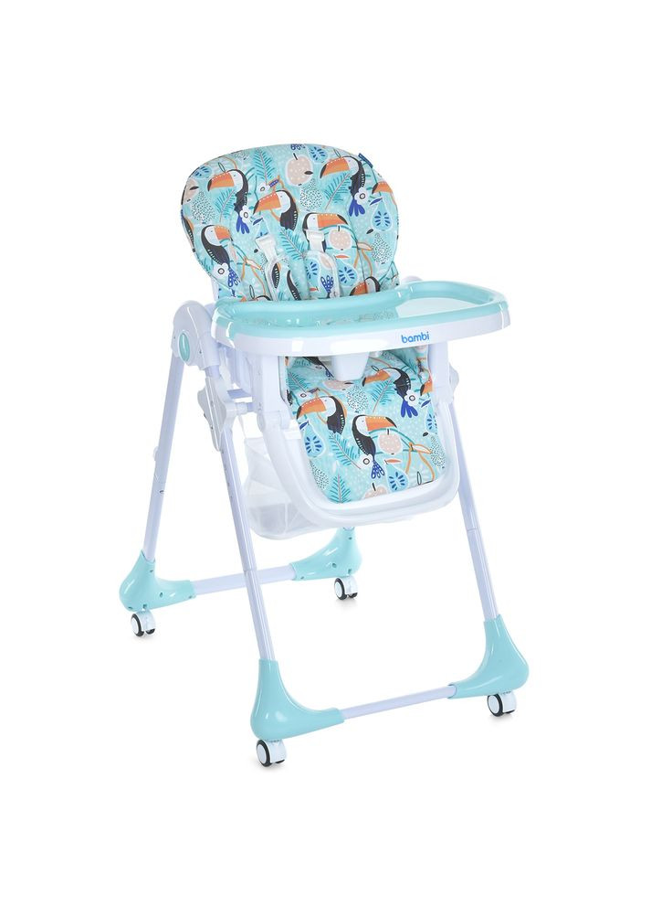 Стільчик для годування (M 3233 Toucan Mint) Bambi (322329060)