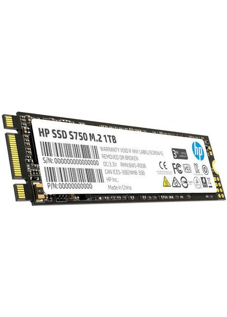 SSD 1Tb S750 M.2 2280 SATA III 3D NAND TLC, Retail HP (314750001)