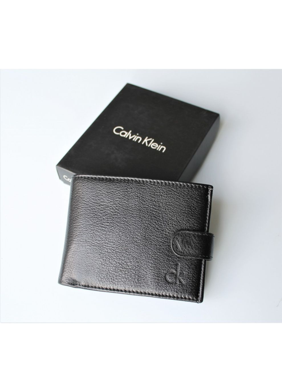 Чоловічий шкіряний гаманець Black No Brand (369365088)