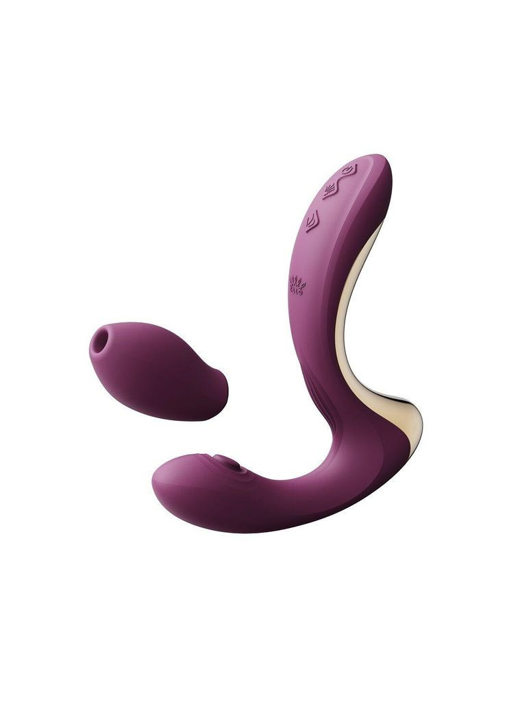 Вібратор-пульсатор з вакуумною насадкою – Talis G-Spot PulseWave Vibrator Velvet Purple Zalo (303893511)