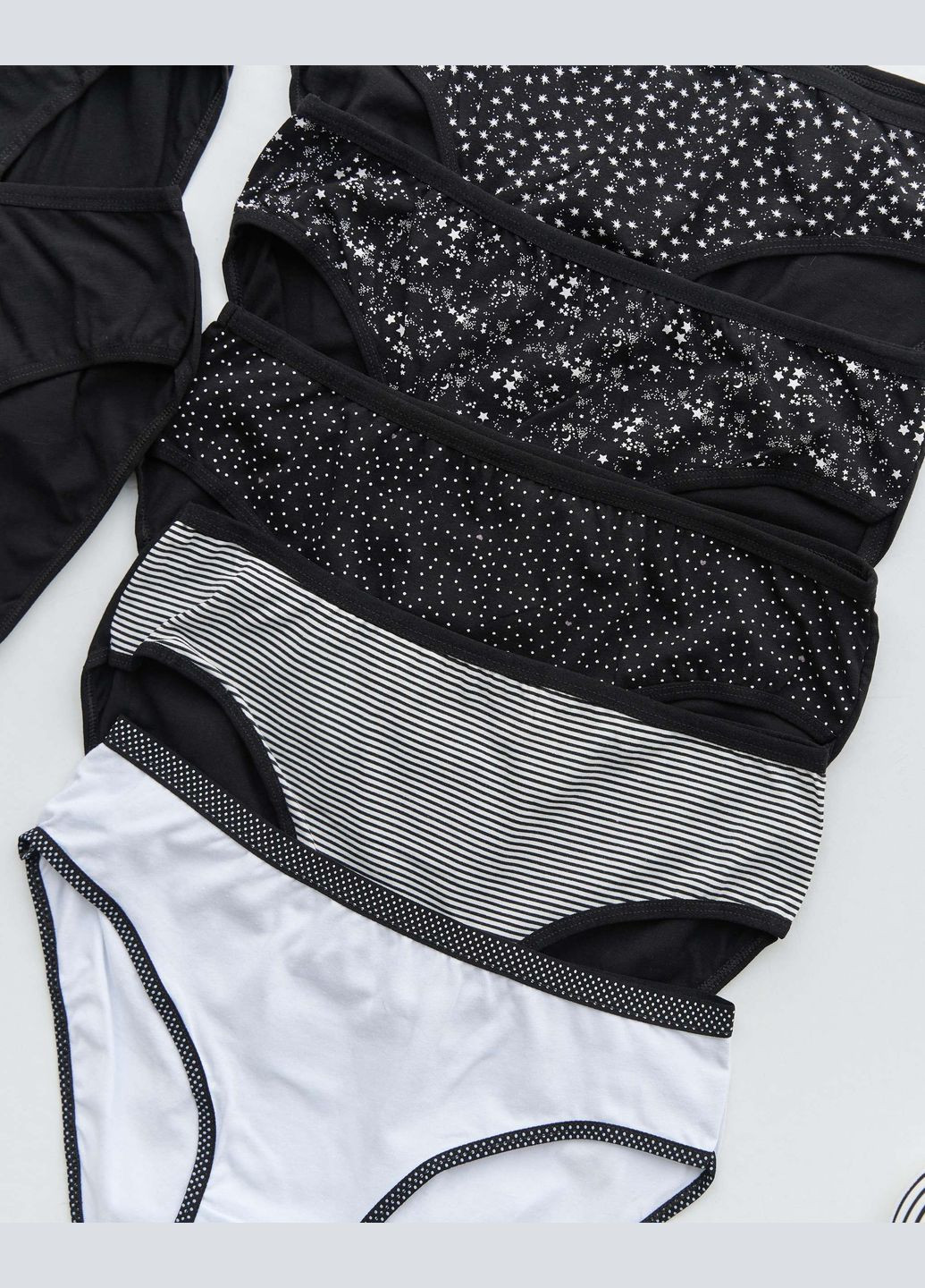 Набір жіночих трусиків тижневок батал - 7 шт Nicoletta (340276984)