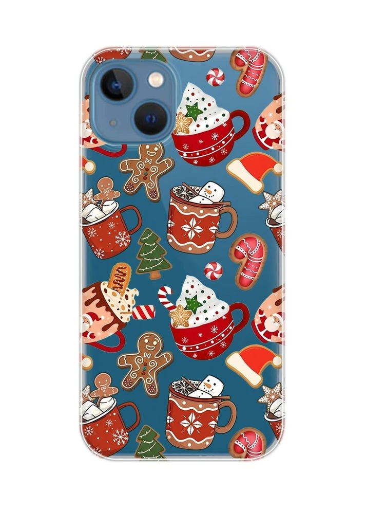 Прозорий чохол на Apple iPhone 13 Різдво (принт 428) Creative (400775863)