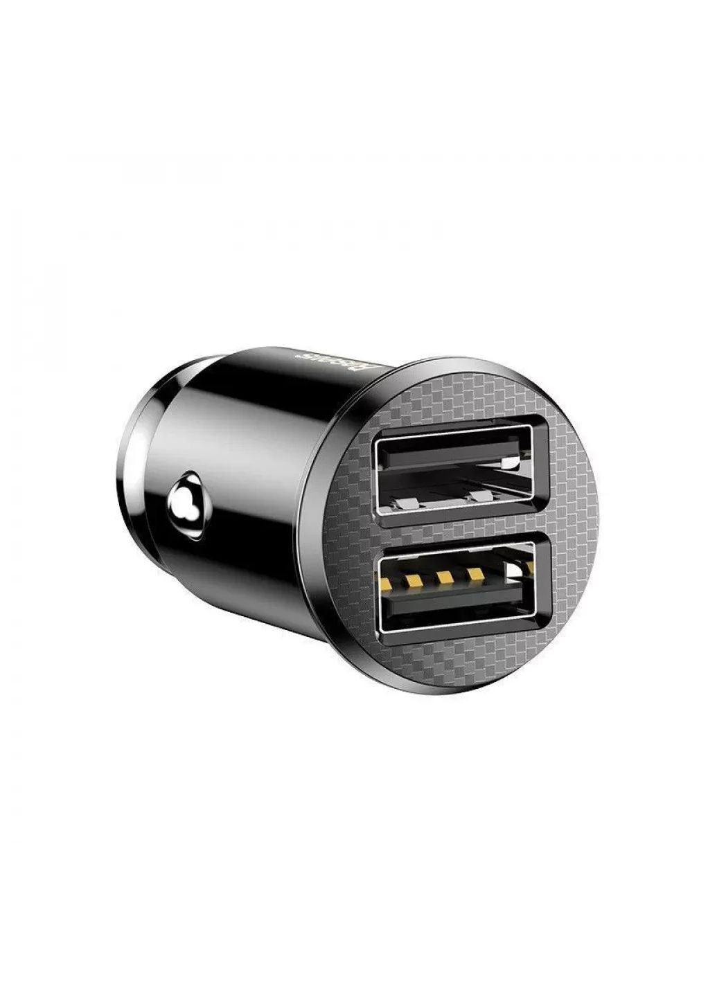 Зарядка в прикуривателе Grain 3.1 A 2USB Черный Baseus (360528294)