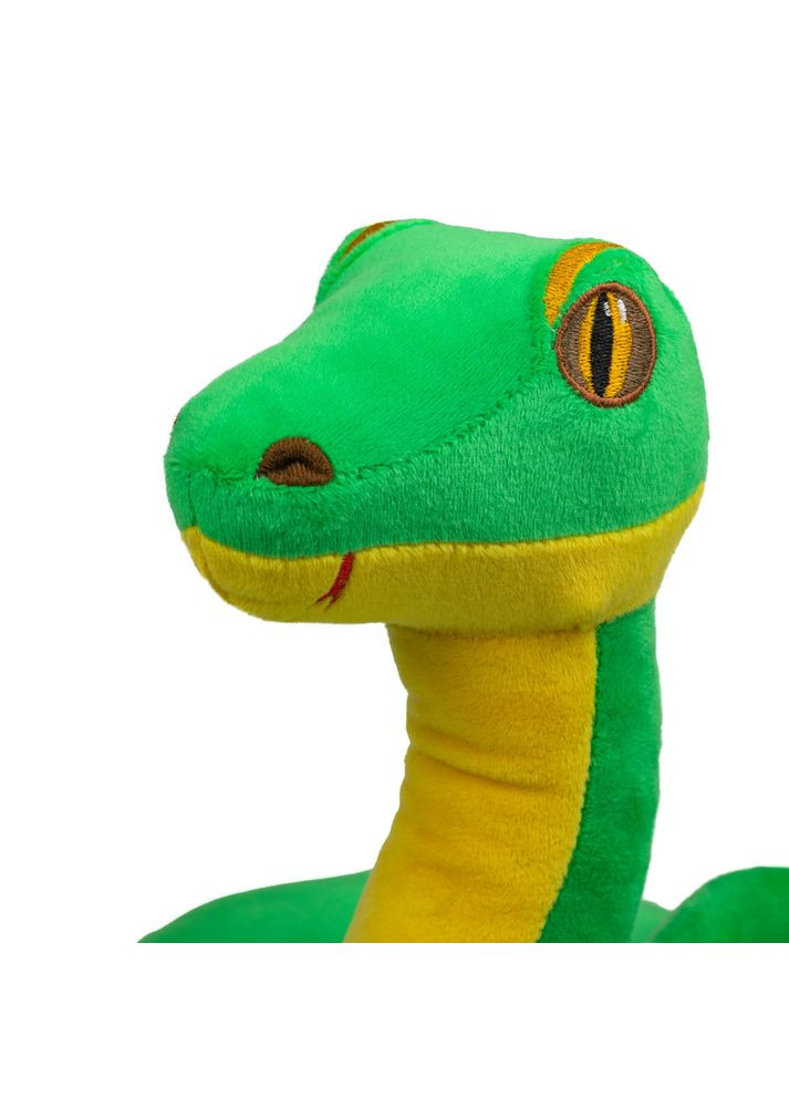 Мягкая игрушка Змея Габи 29 см для детей от 3 лет плюшевая игрушка для игр и декора ProDobro (366031167)