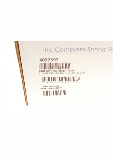 Пружина подвески 4027597 Lesjofors (345765266)