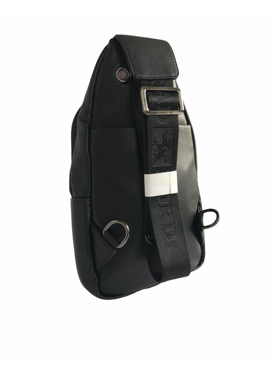 Мужская сумка Bradford из эко-кожи 8935 черная 30х16.5х4 No Brand (371682628)