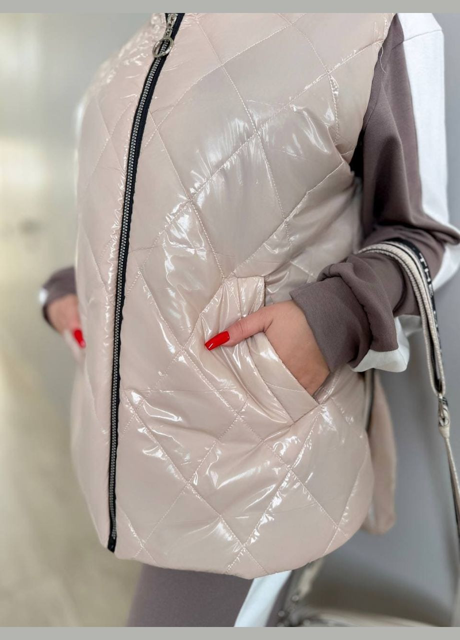 Женский костюм тройка графитового цвета. New Trend (318229712)