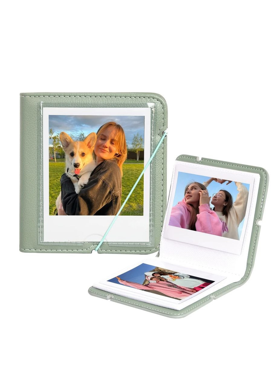 Фотоальбом для Instax Wide/Wide EVO/Wide 400/300/210/Polaroid I-Type/Now/OneStep/I-Type, на 28 фото, Fujifilm (364204303)