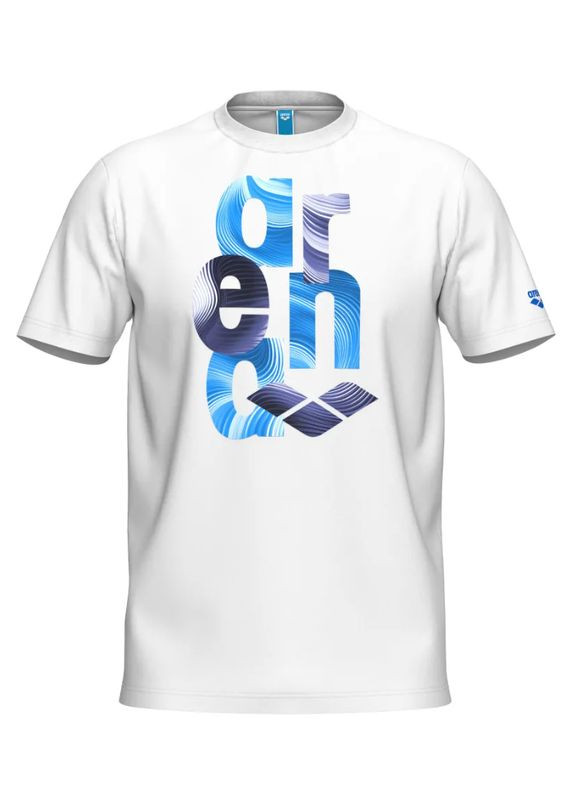 Футболка мужская WATER PRINTS T-SHIRT (009406-100) размер Arena (368668431)