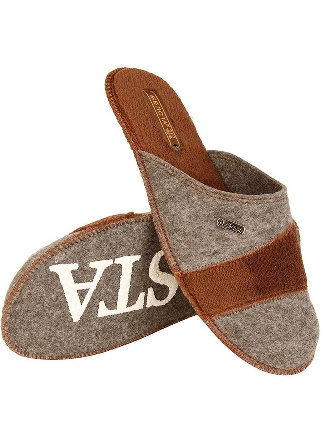 Серые тапки Белста