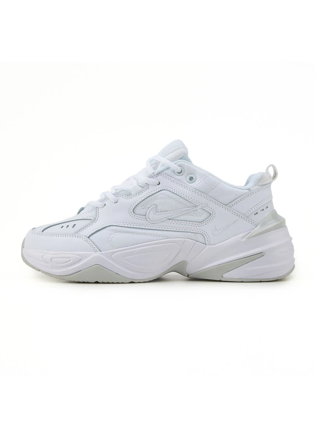 Белые летние кроссовки nike m2k tekno white найк м2к текно No Brand