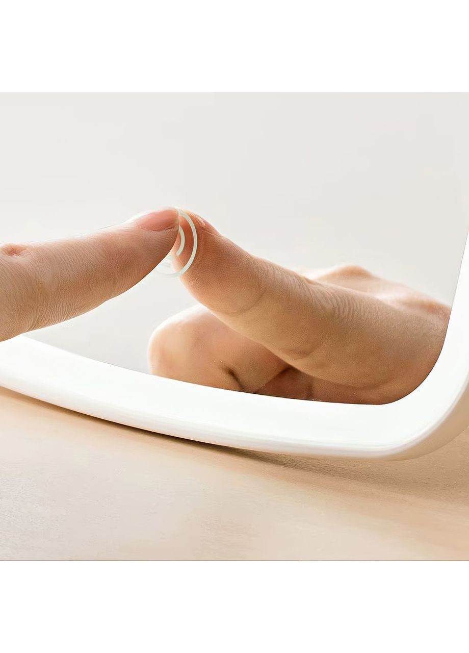 Дзеркало для макіяжу з LED-підсвічуванням настільне косметичне з акумулятором (IK529) No Brand (360867211)