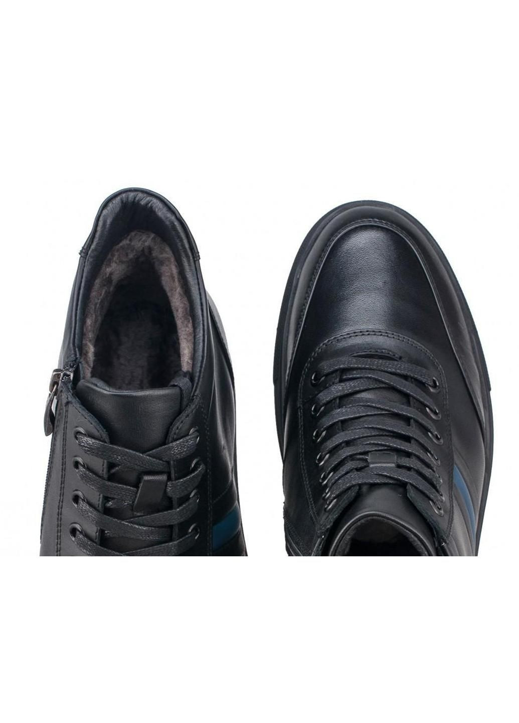 Черные зимние ботинки комфорт 7174321 40 цвет черный Clemento