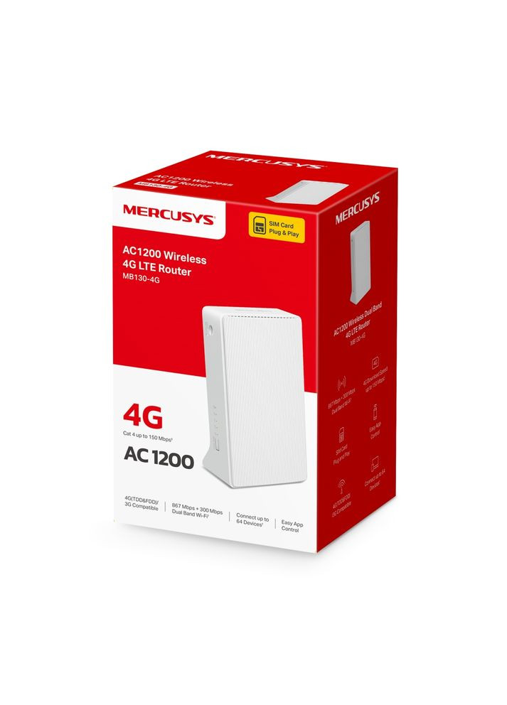 Маршрутизатор MB130-4G Mercusys (370605585)