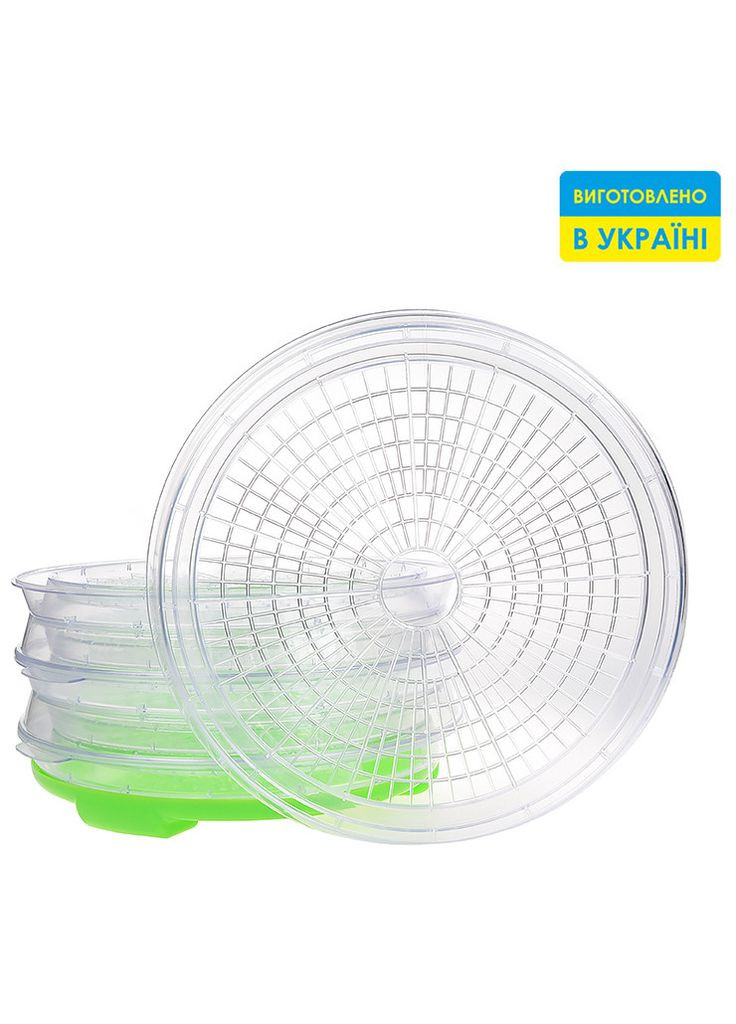 Сушилка для овощей и фруктов ST-FP0112 салатовый с прозрачным Saturn (368587570)