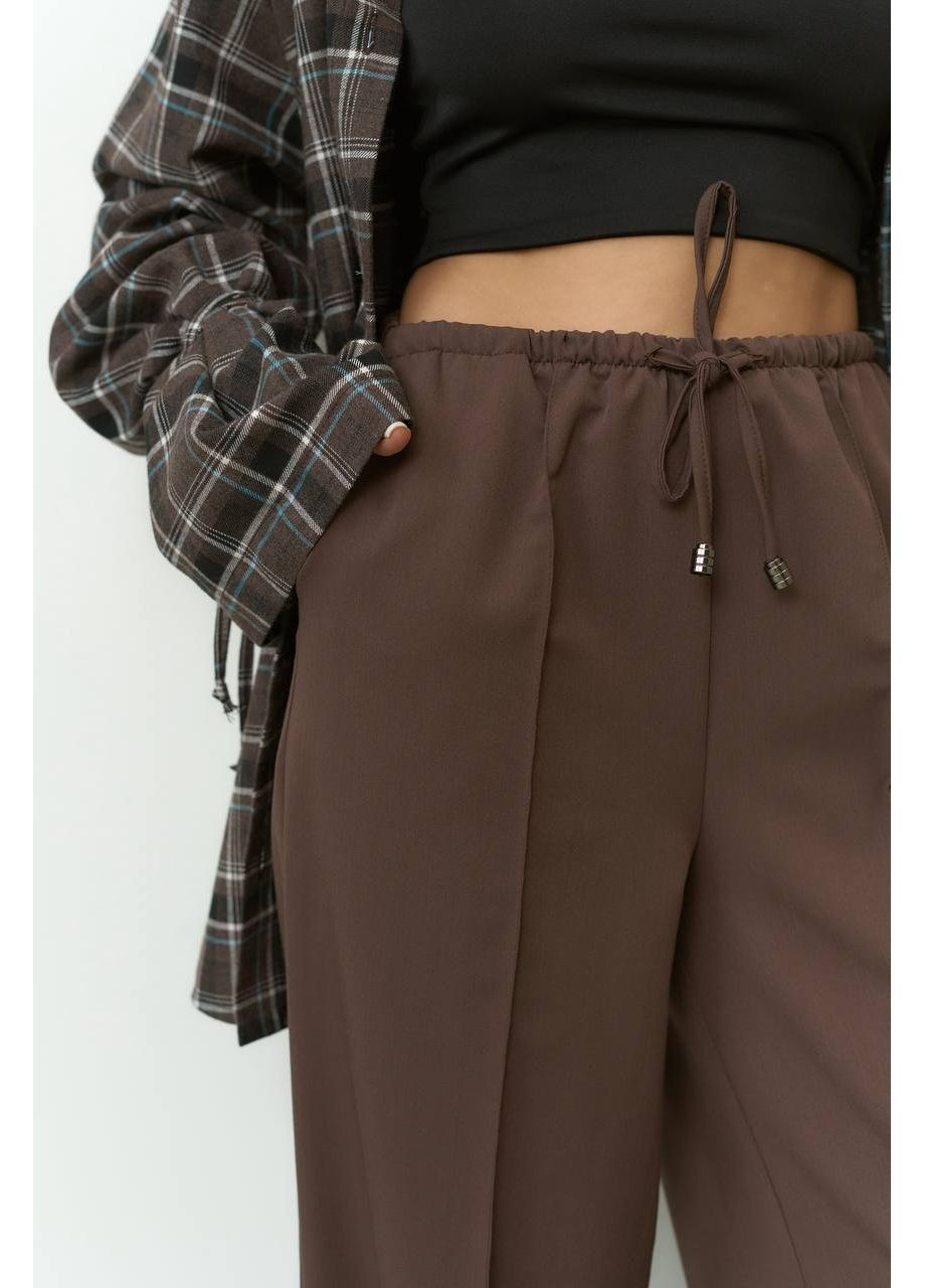 Жіночі штани палаццо з високою посадкою MonCher (362206335)