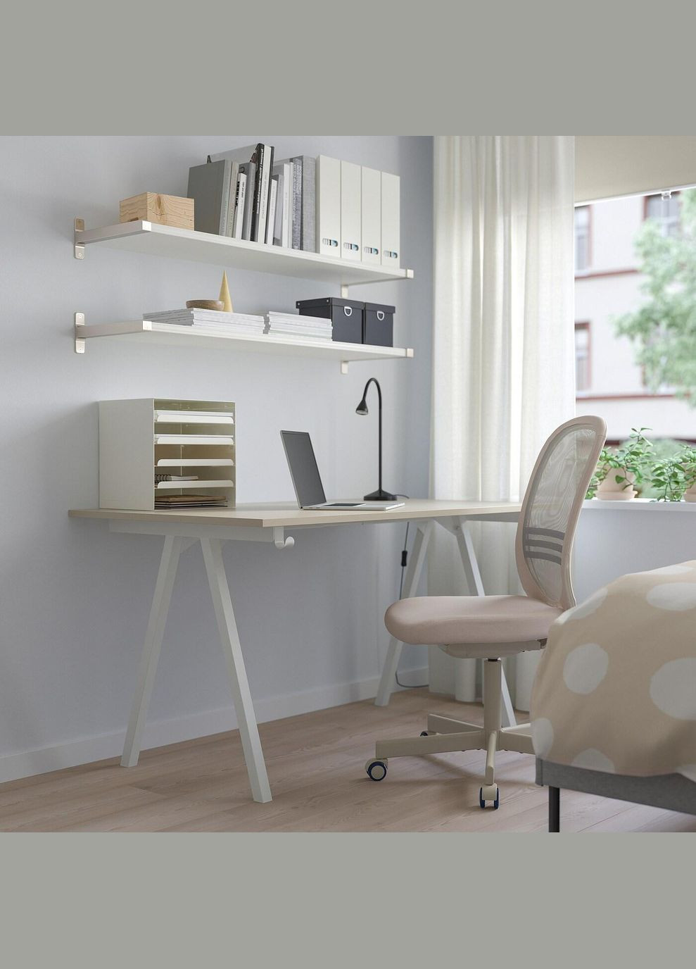 Письмовий стіл ІКЕА TROTTEN 140х80 см (s99434259) IKEA (278406107)