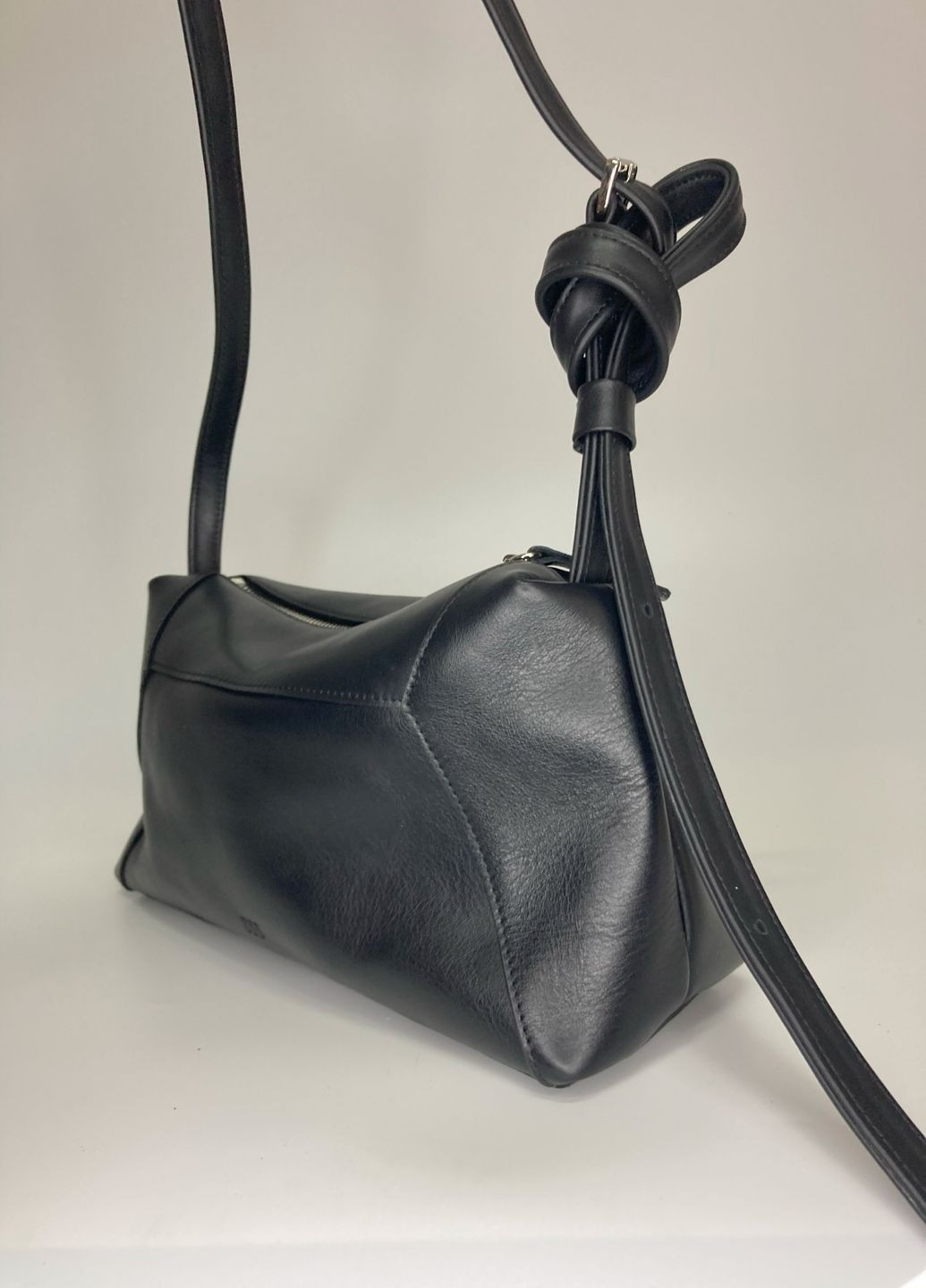 Женская сумка из натуральной кожи В33 черная B33 (305827826)