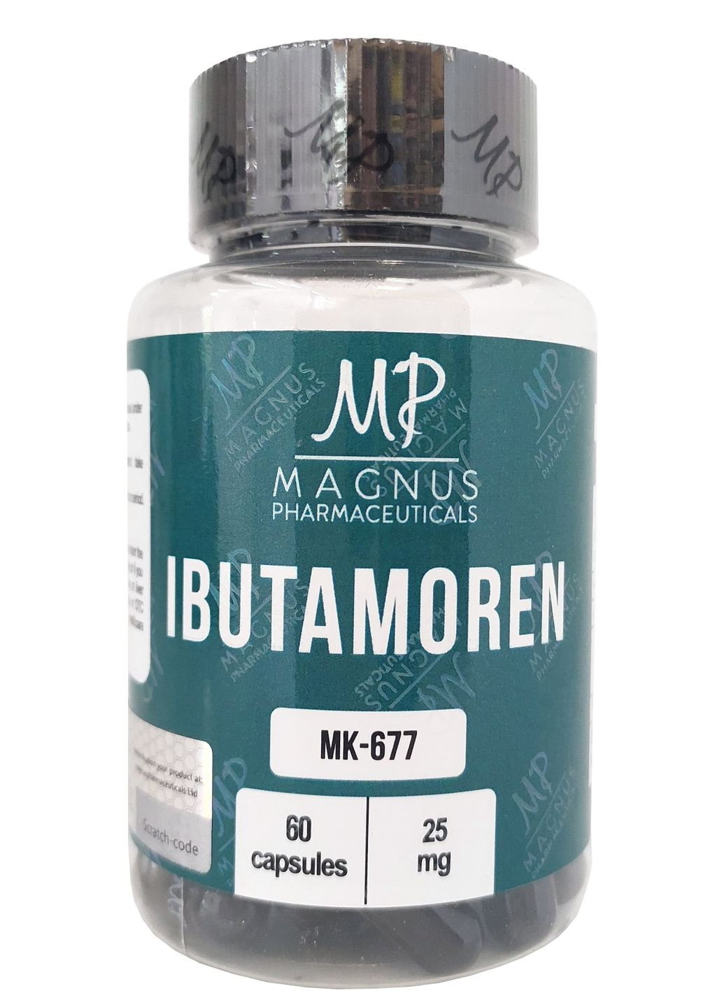 Ибутаморен стимулятор гормона роста САРМ SARMs IBUTAMOREN (МК-677) 25 мг 60 капсул Magnus (351864481)