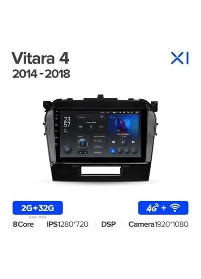 Штатна магнітола TS9-002 4+32Gb Suzuki Vitara 4 2014-2018 9" Decker (378908665)