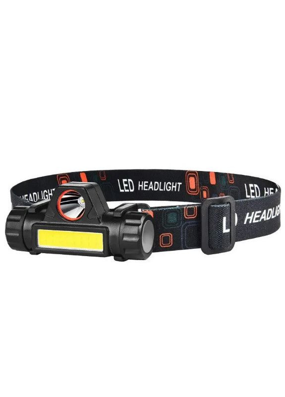 Налобный акумуляторний фонарь BL-8101 универсальный удобный фонарик XPE+COB Bailong (313868101)