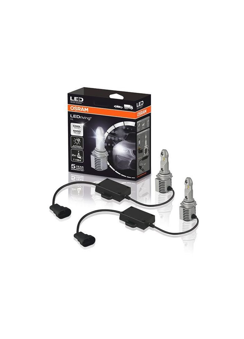 Комплект светодиодных ламп 9506CW LEDriving HB4 14W 12-24V P22D 6000K Osram (361869606)