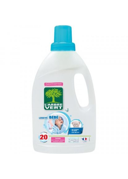 Засіб для прання L'arbre Vert спеціалізований засіб для дитячих речей 1.2 л (268146616)