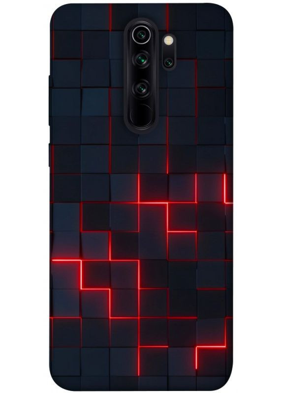 Чохол з принтом для Xiaomi Redmi Note 8 Pro / для Ксяомі, сяомі, ксіомі редмі ноте 8 про Кібер сітка No Brand (338613430)