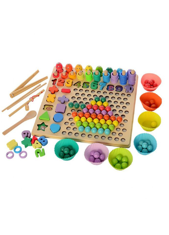 Дерев'яна іграшка Мозаїка MD 2514 Limo Toy (366237570)