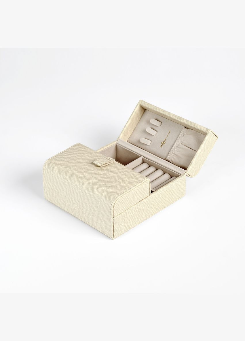 Органайзер для украшений MY HOME "ПЕКТОРАЛЬ" 15х15х6.8 см (FH-51 BEIGE) МВМ (363256467)