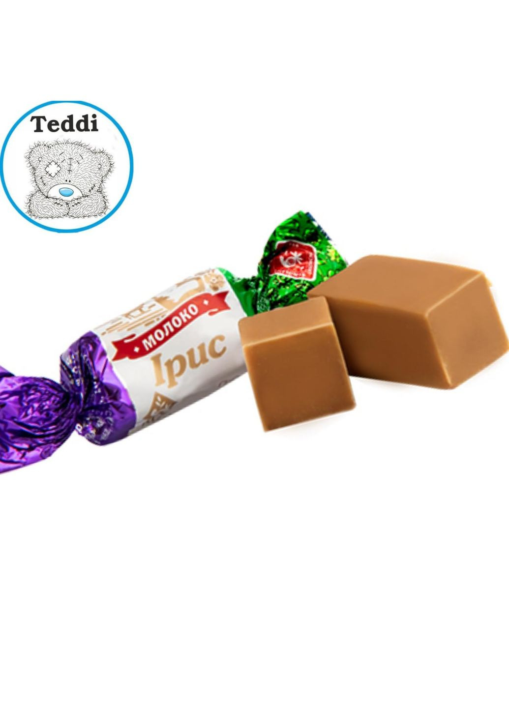 Конфета "Ирис со вкусом молока", 1 кг., полутвердый, Житомирські ласощі (370287017)