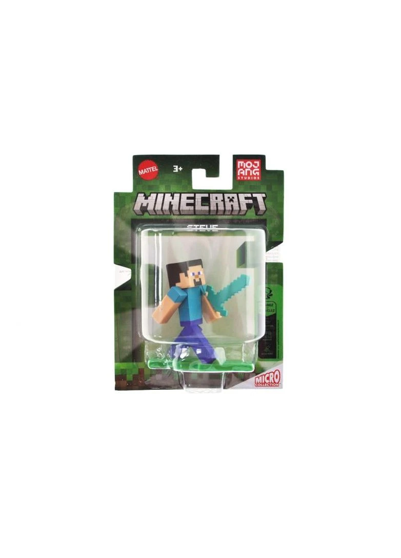 Игровая фигурка персонаж видеоигры Micro Collection Mattel HJF78 (в ассортименте) Minecraft (389897375)