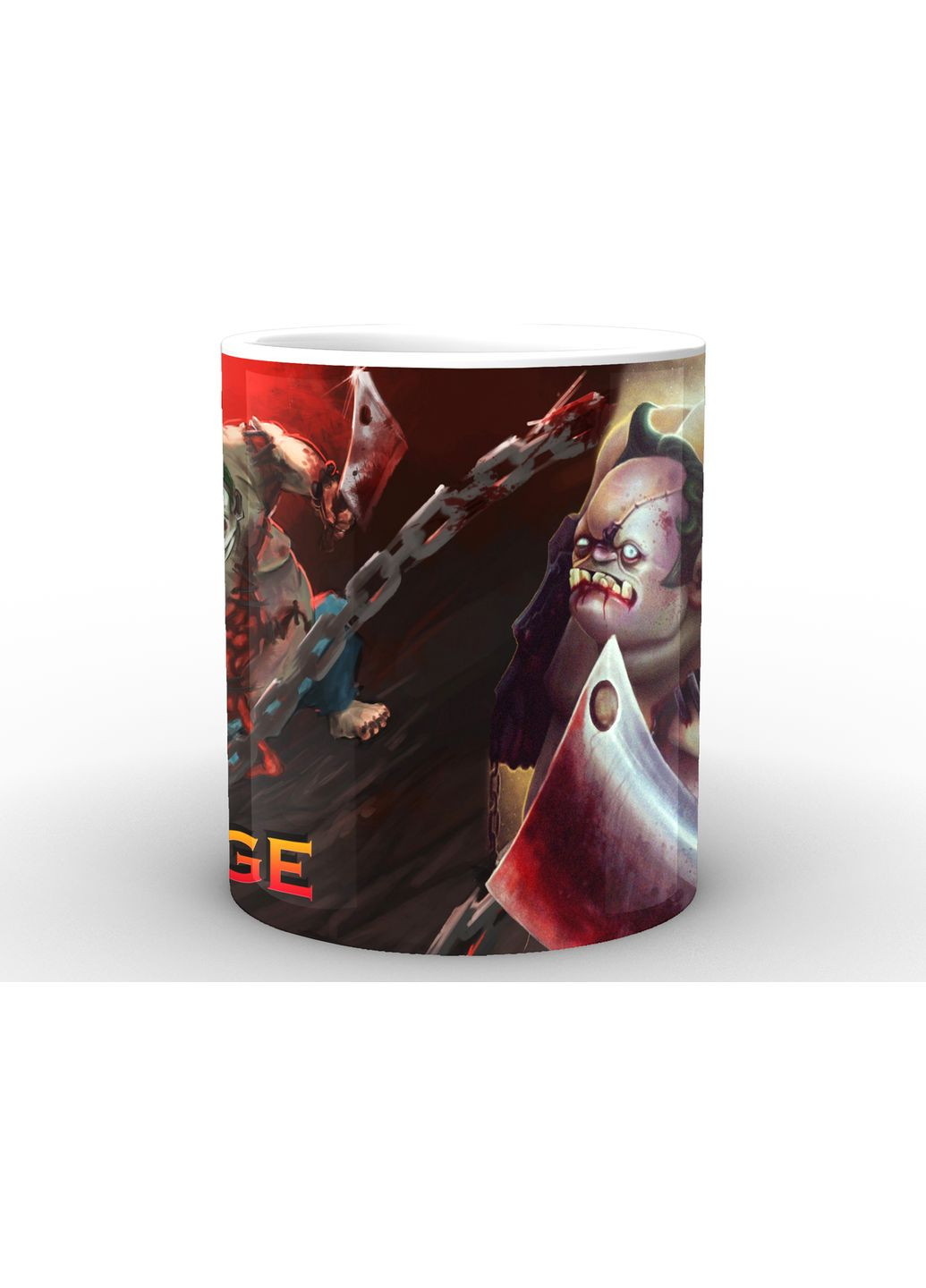 Чашка з принтом Dota Дота Пудж DT.02.007.522 Кружка керамічна 0,33 GeekLand (378962947)