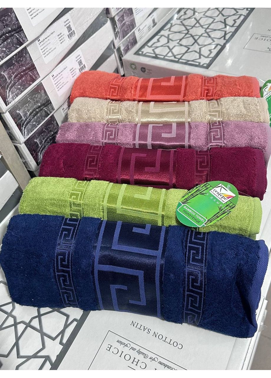 Полотенца 90/50 см для рук, лицо 6 штук Vishnya комбинированный