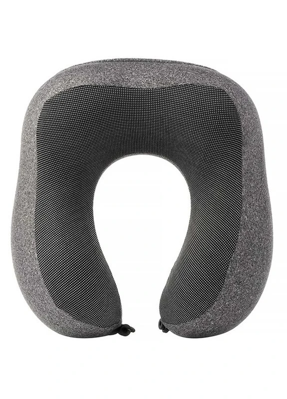 Подушка Hoco HX70 Neck Fitting memory foam хлопок 27x26x14 см черная No Brand (402062852)