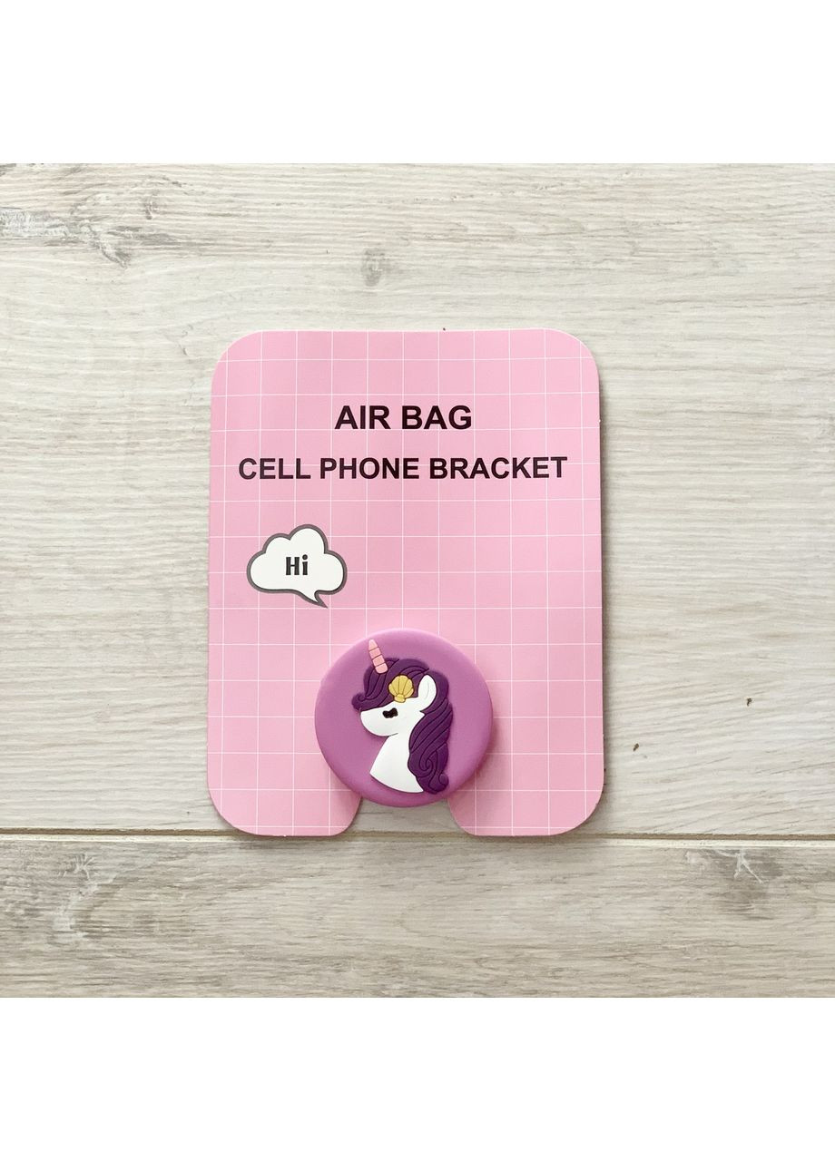 Милый 3d popsocket (попсокет) для телефона детский «Единорог» силиконовый China (366874345)