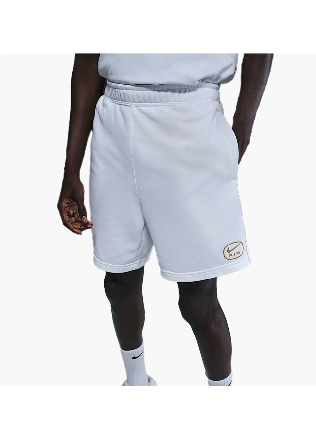 Шорти чоловічі Air French Terry White Nike (366039262)