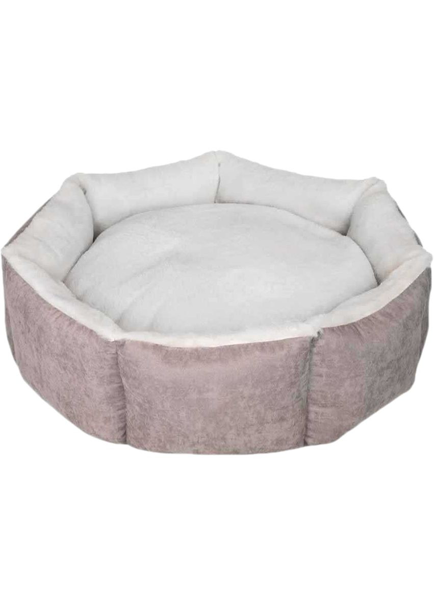 Лежак для тварин Cupcake круглий 98 см 35 кг XL Сірий (8682250513541) Milord (313239616)