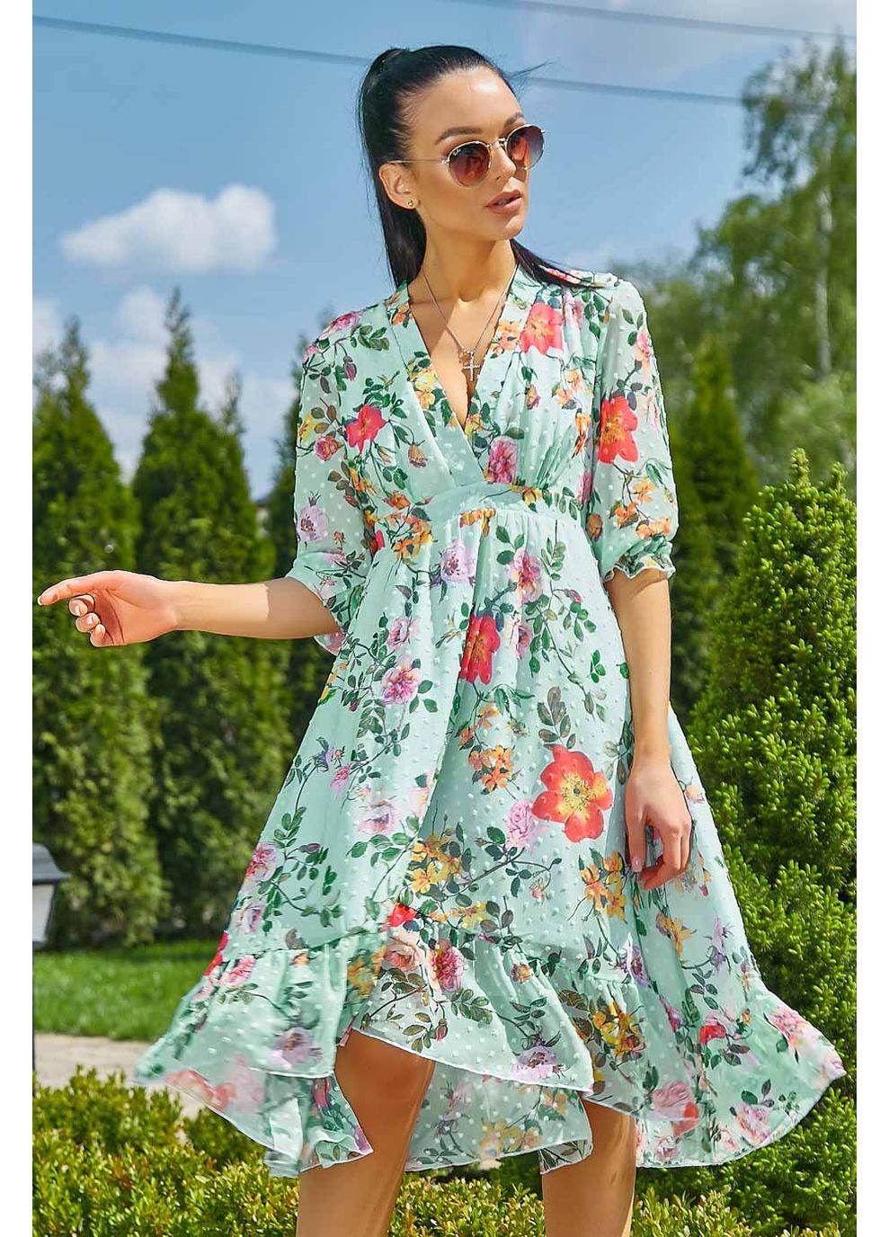 Голубое платье 1139.3570 Seventeen