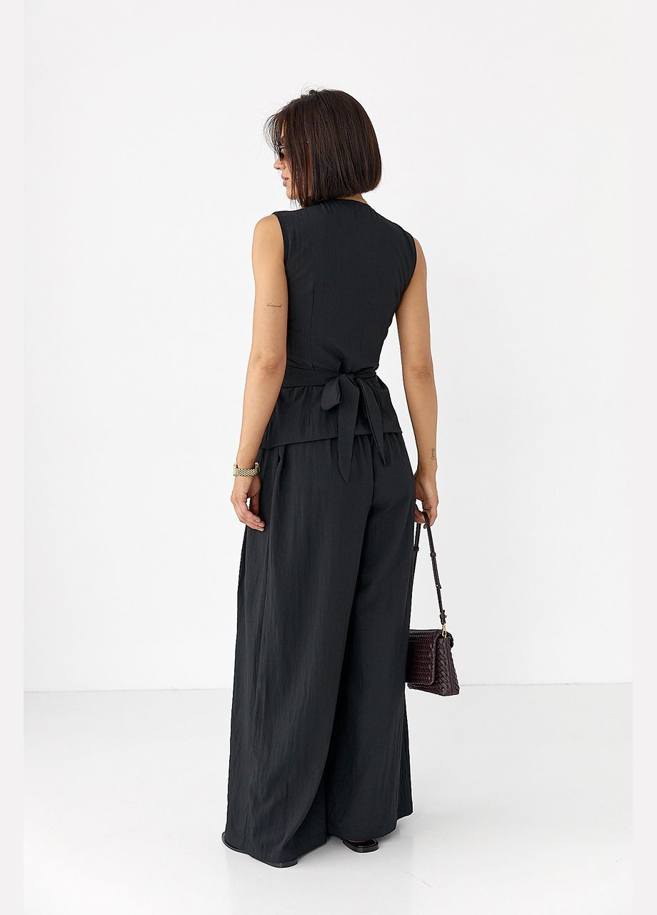 Легкий костюм с блузой и брюками Lurex (329993593)