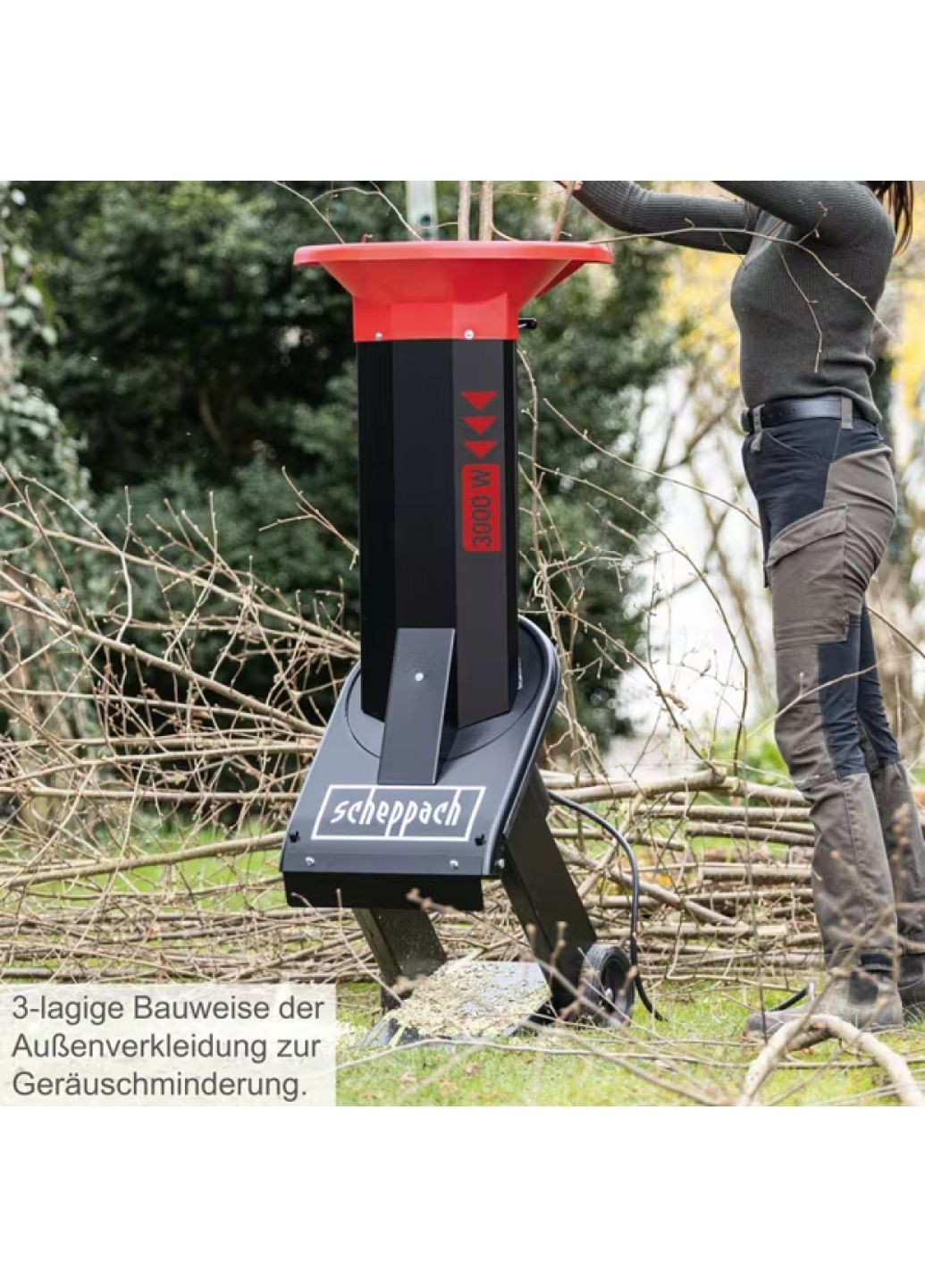 Подрібнювач Biostar 3000 Scheppach (360534961)