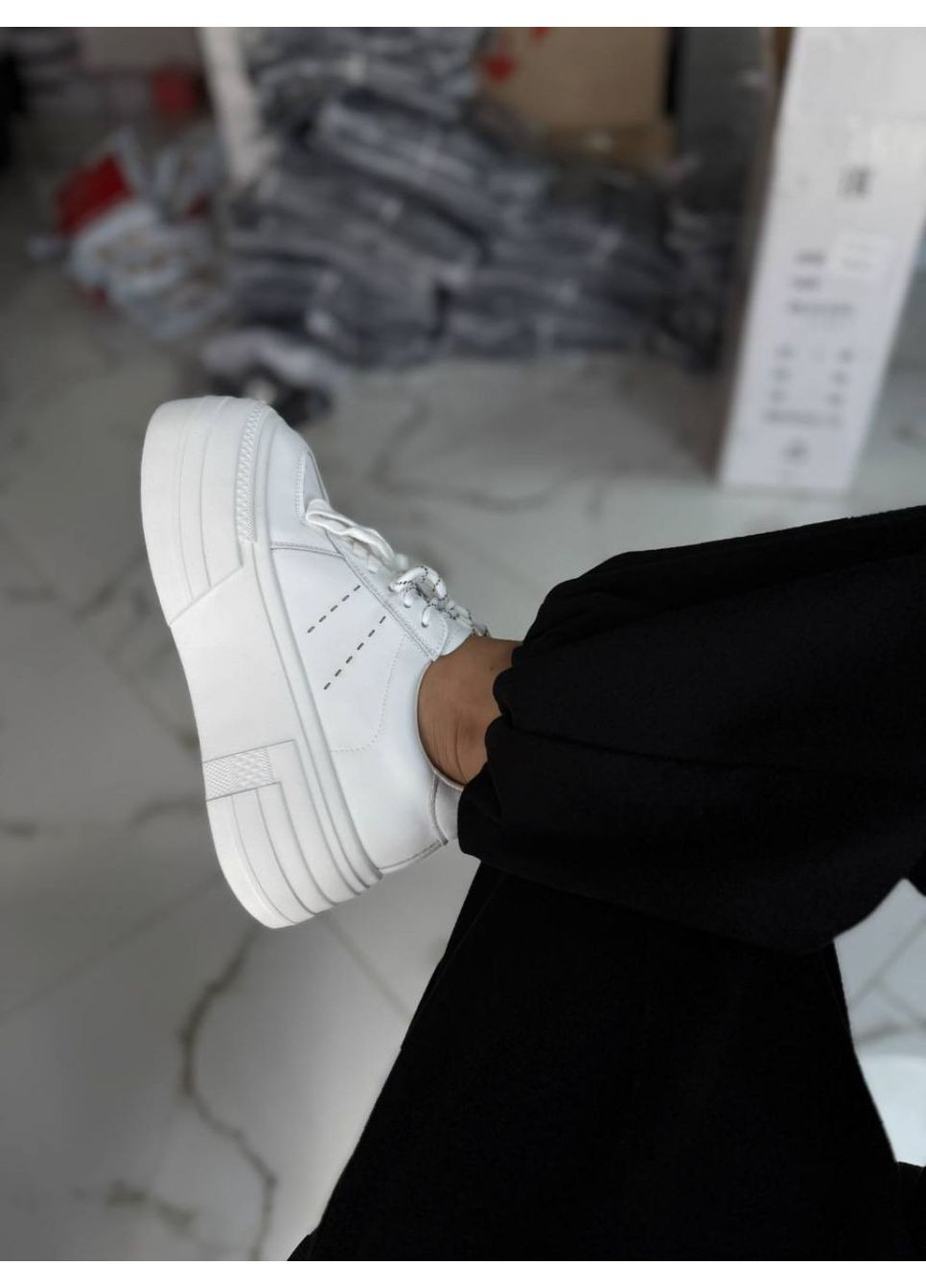 Білі кеди джулі MAAAARKA