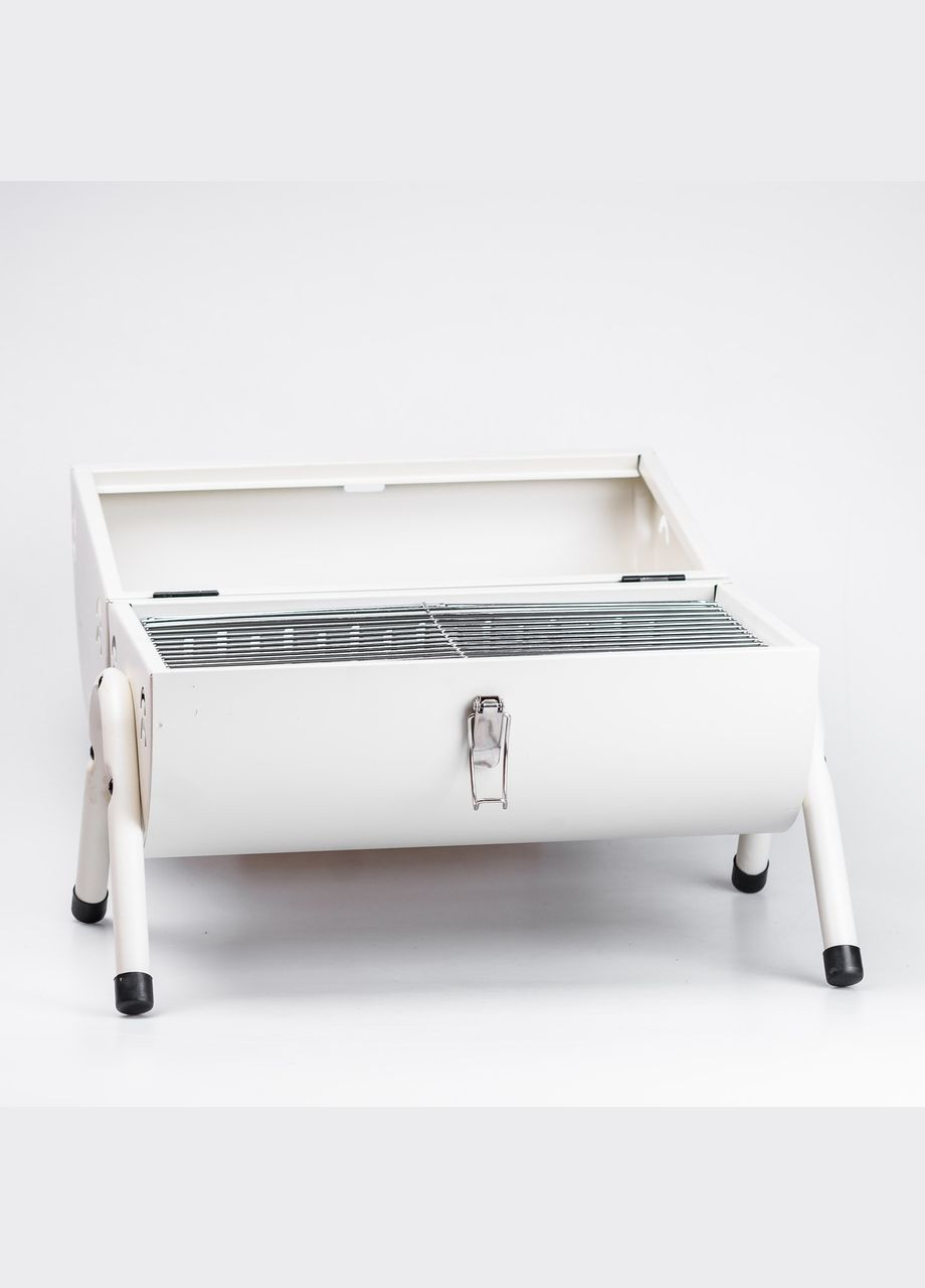 Мангал угольный двусторонний 38×28×40 см с решоткой TS Kitchen (315637559)