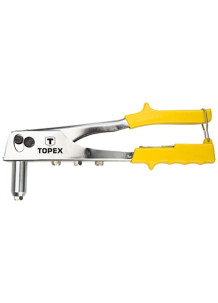 Пістолет заклепочний (2.4 - 4.8 мм) ручний для алюмінієвих заклепок сталевий корпус (25077) Topex (323637843)