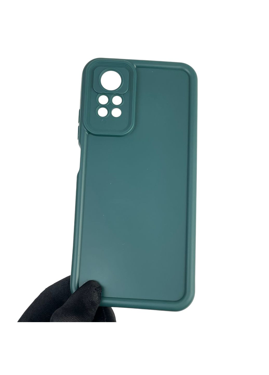 Чохол силіконовий Soft Touch для Redmi Note 12 Pro темно-зелений (Повний захист камери) Xiaomi (366387862)