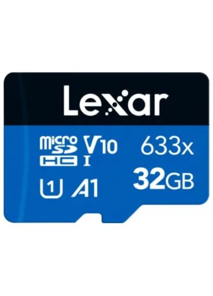 Карта пам'яті 32GB microSDXC class 10 UHS-I V10 A1 High Performance 633x (LMS0633032G-BNNNG) Lexar 32GB microSDXC class 10 UHS-I V10 A1 High Performa (385456298)