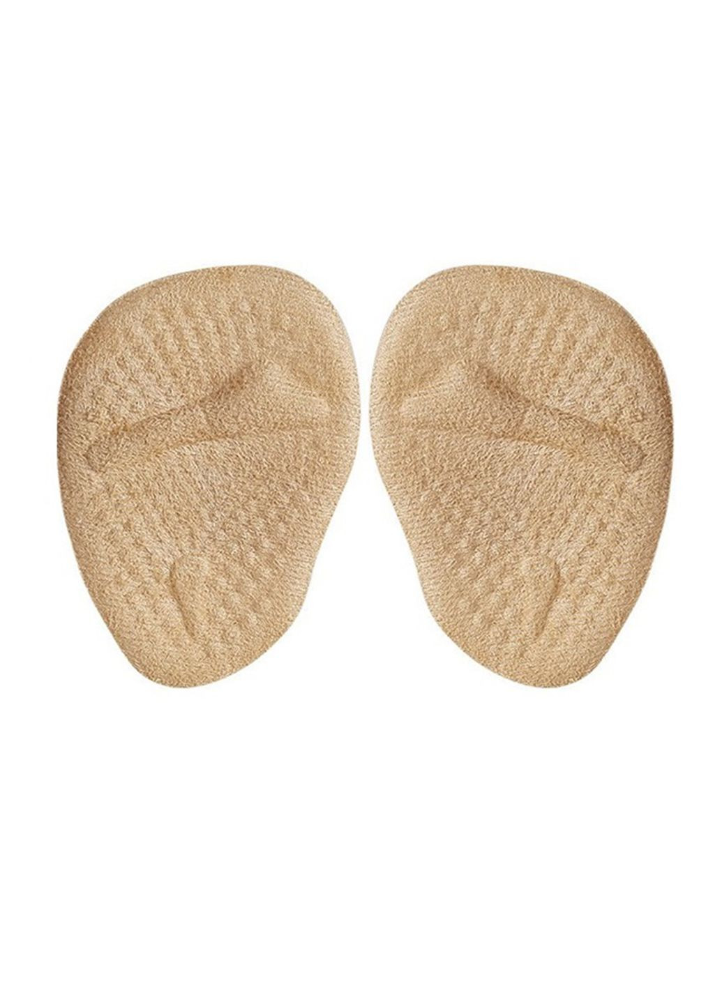 Вкладыши для обуви на высоком каблуке под пальцы от скольжения и для корректировки размера бежевые No Brand (314808482)