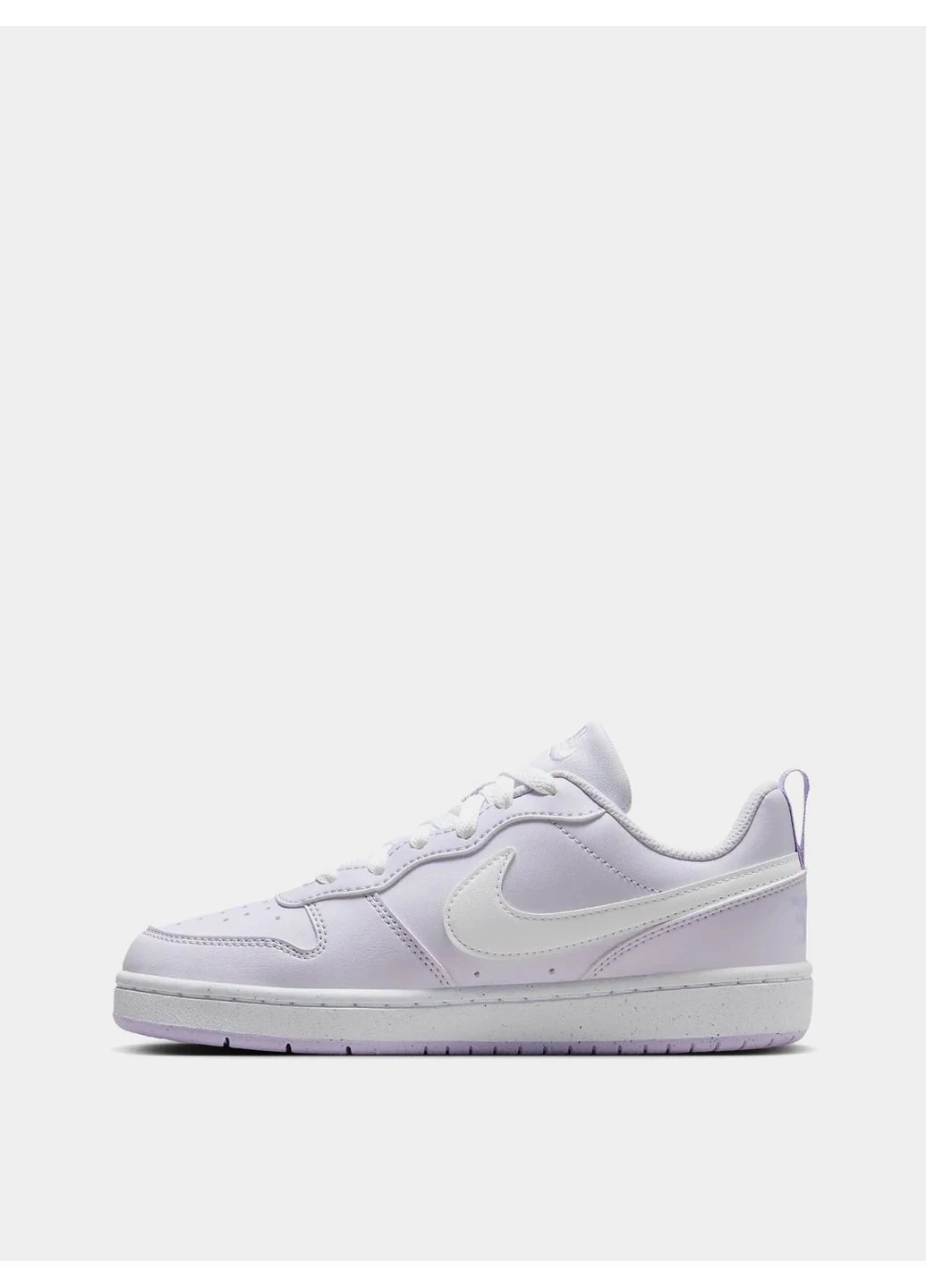 Фиолетовые демисезонные кроссовки court borough low gs violet dv5456-500 Nike