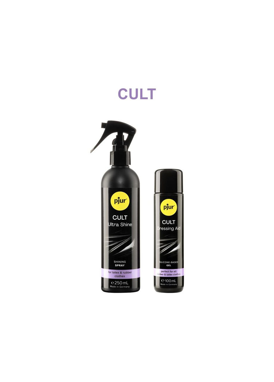 Смазка для латекса и резины Cult Dressing Aid 100 мл, для облегчения надевания фетиш-нарядов Pjur (305204911)
