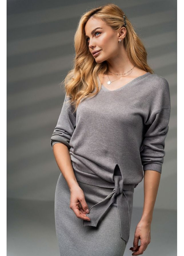 Туніка 2714 Сталевий Triko Bakh (368651112)